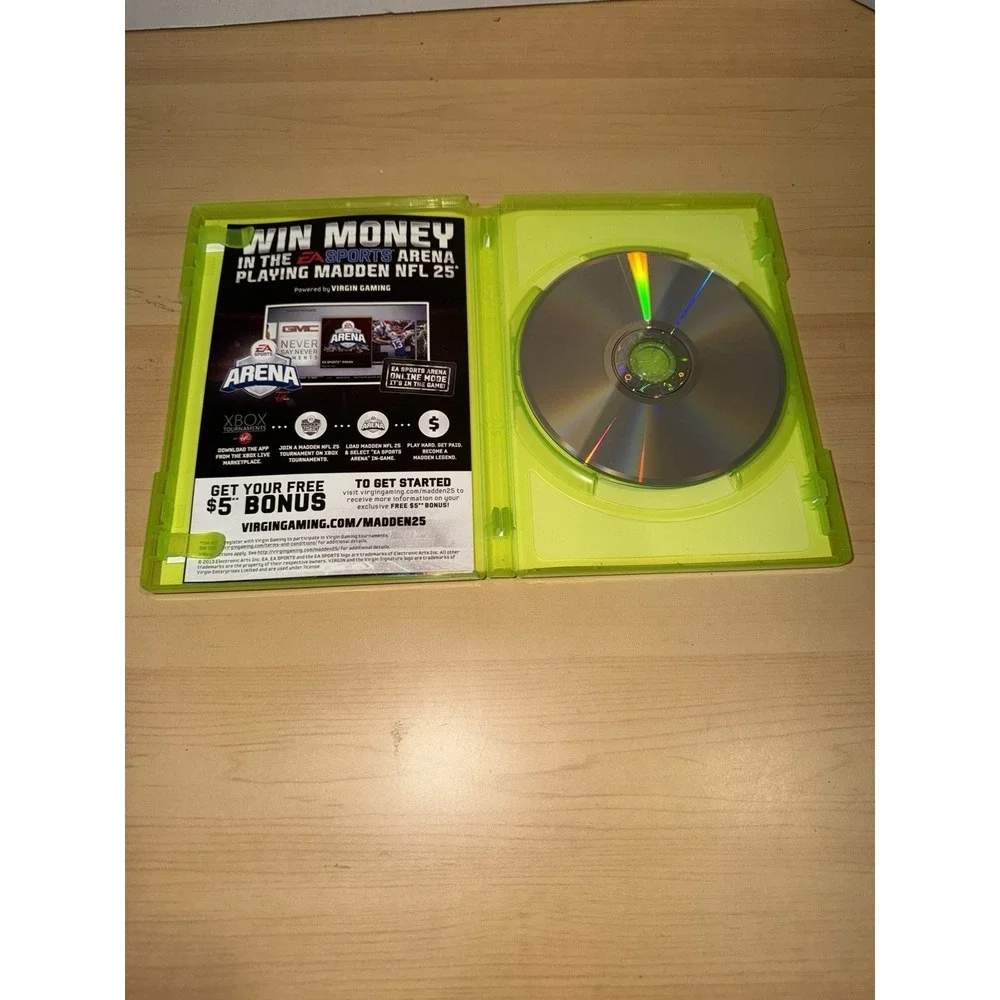 Madden NFL 10, NFL 25, MLB 2K10 (Microsoft Xbox 360) Video Game Bundle Lot of 3